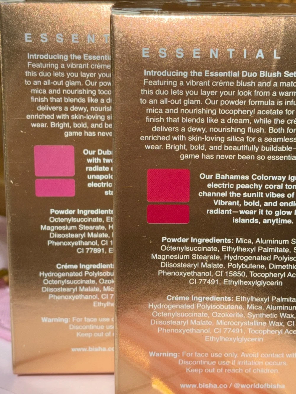 Bisha Essential Duo blush set